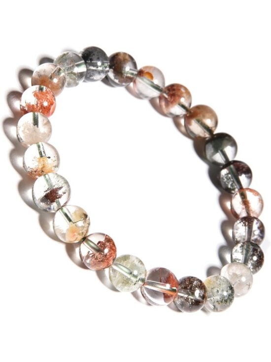 Jewelry - Natural Crystal Gemstone Bracelet | Healing Energy Quartz Bead | Handcrafted